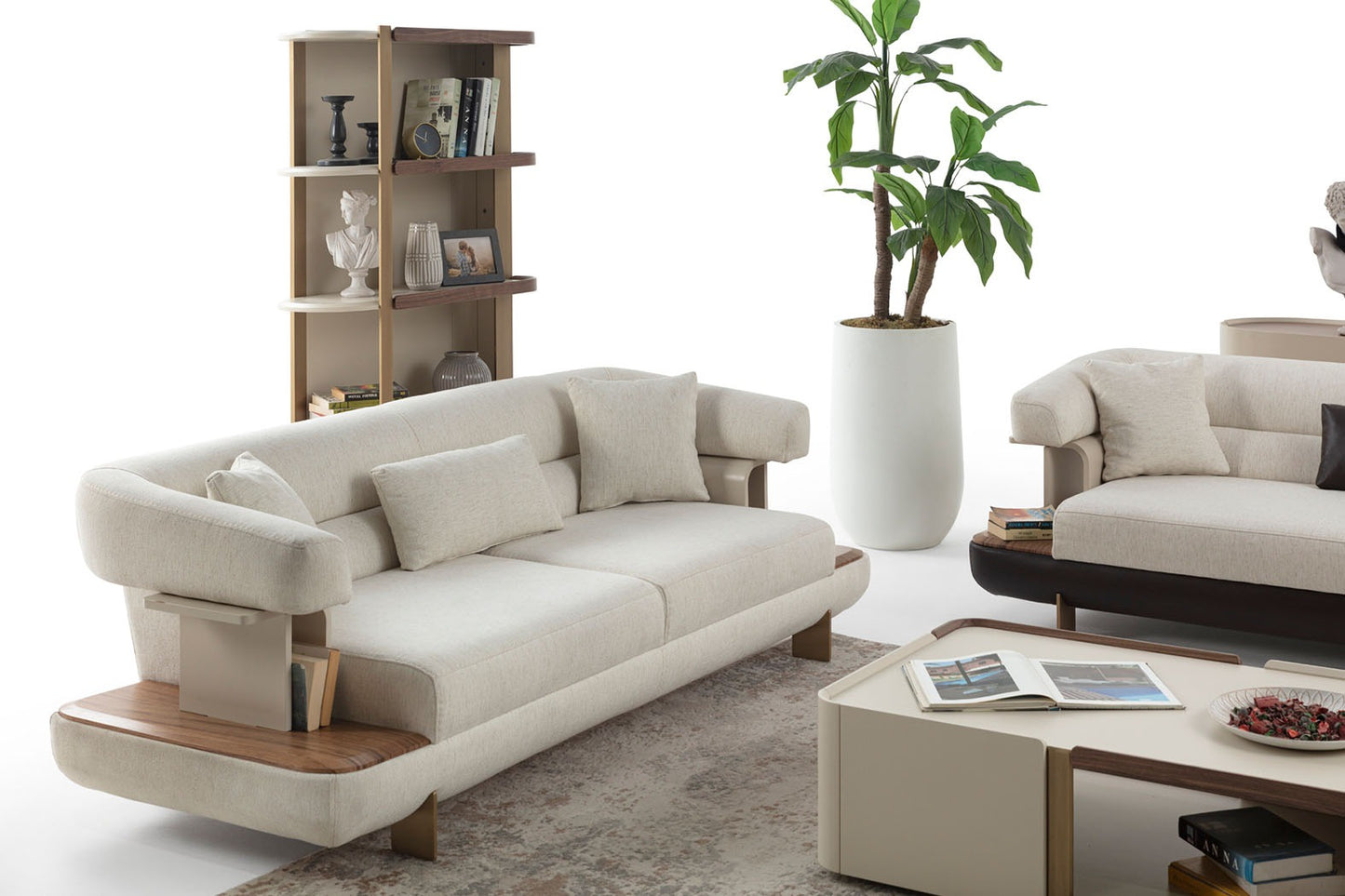 ZEN SOFA SET 3+3+1+1