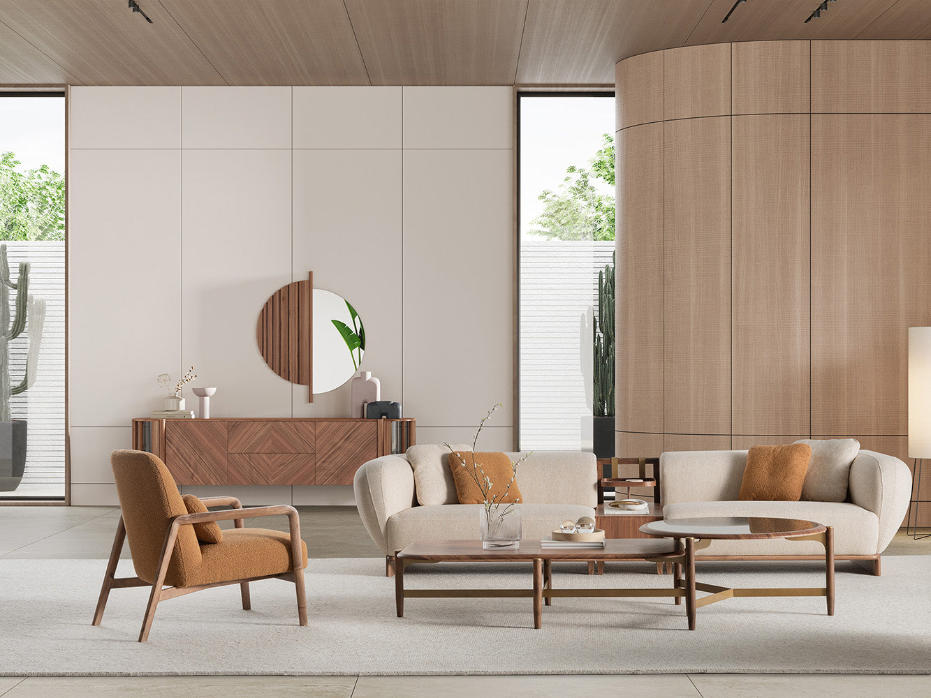 VENDIK SOFA SET (NEW) 4+3+1+1
