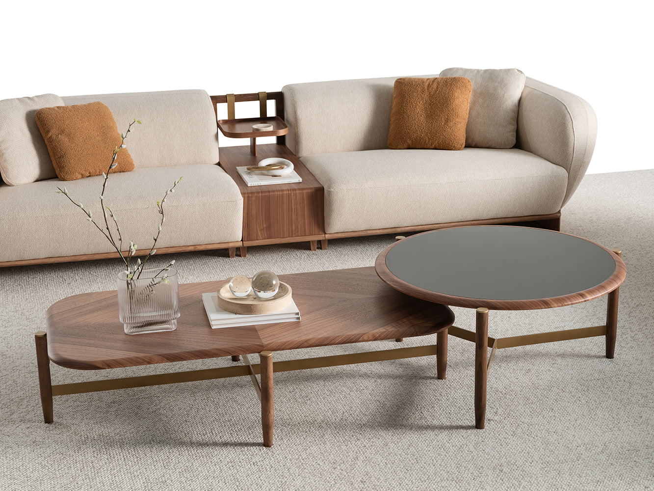 VENDIK SOFA SET (NEW) 4+3+1+1