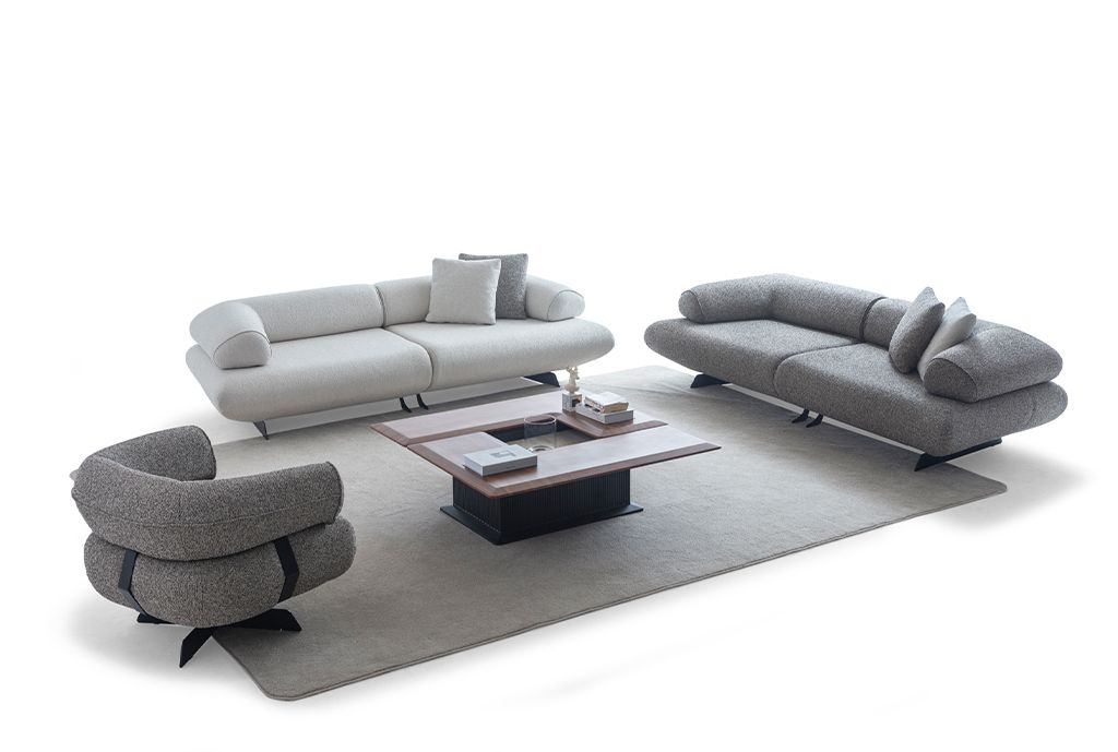 STYLISH MODERN LIVING ROOM  SOFA SET